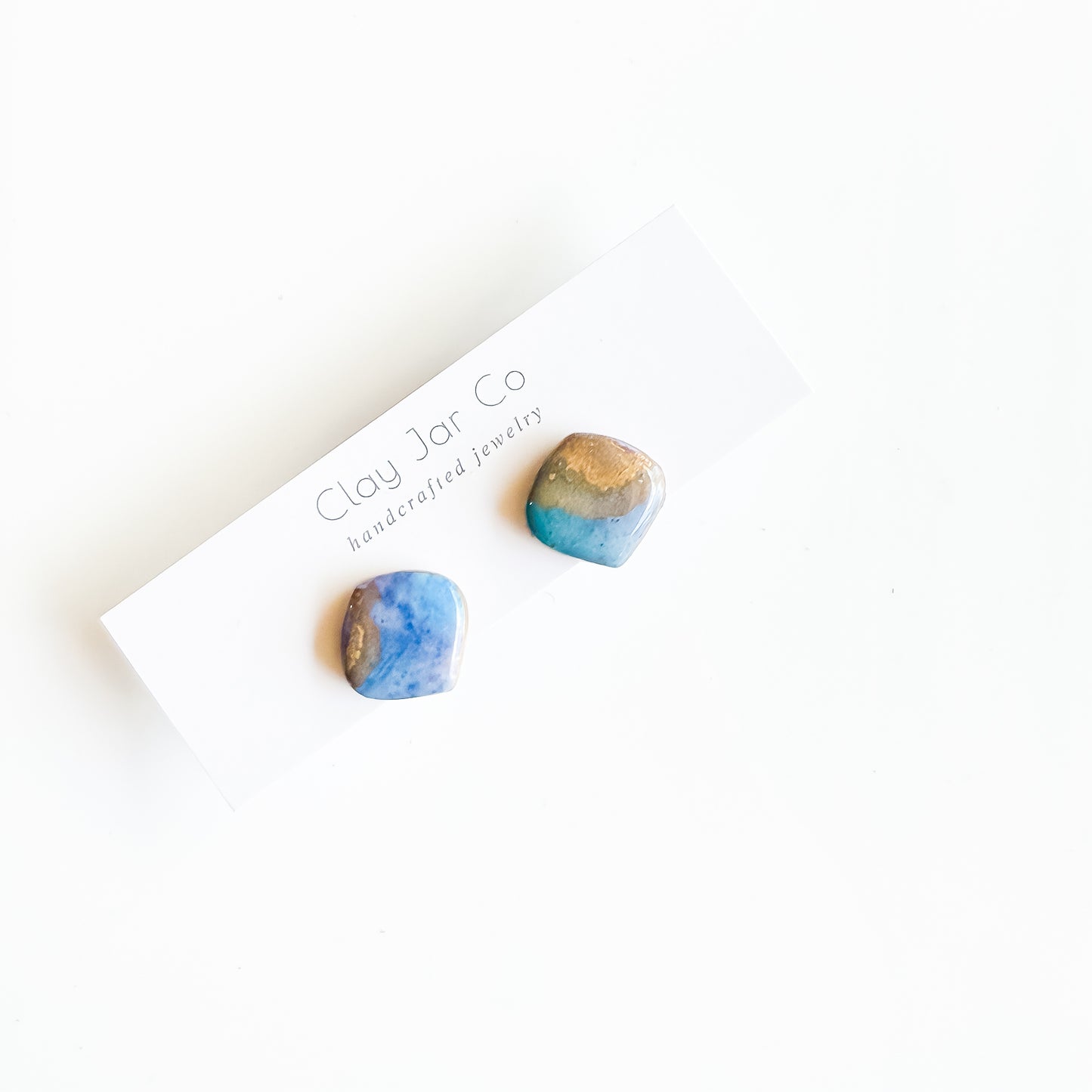 Stellar Round Stud Earrings